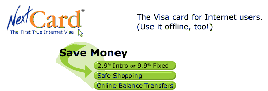 Apply online for your visa cards today